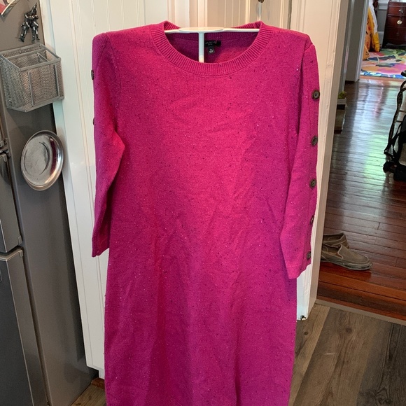 Talbots petites kitty tweed shift sweater dress. Maybe worn once - Picture 1 of 4